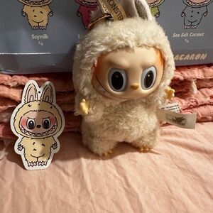 Labubu Exciting Macaron “Soymilk” by Popmart